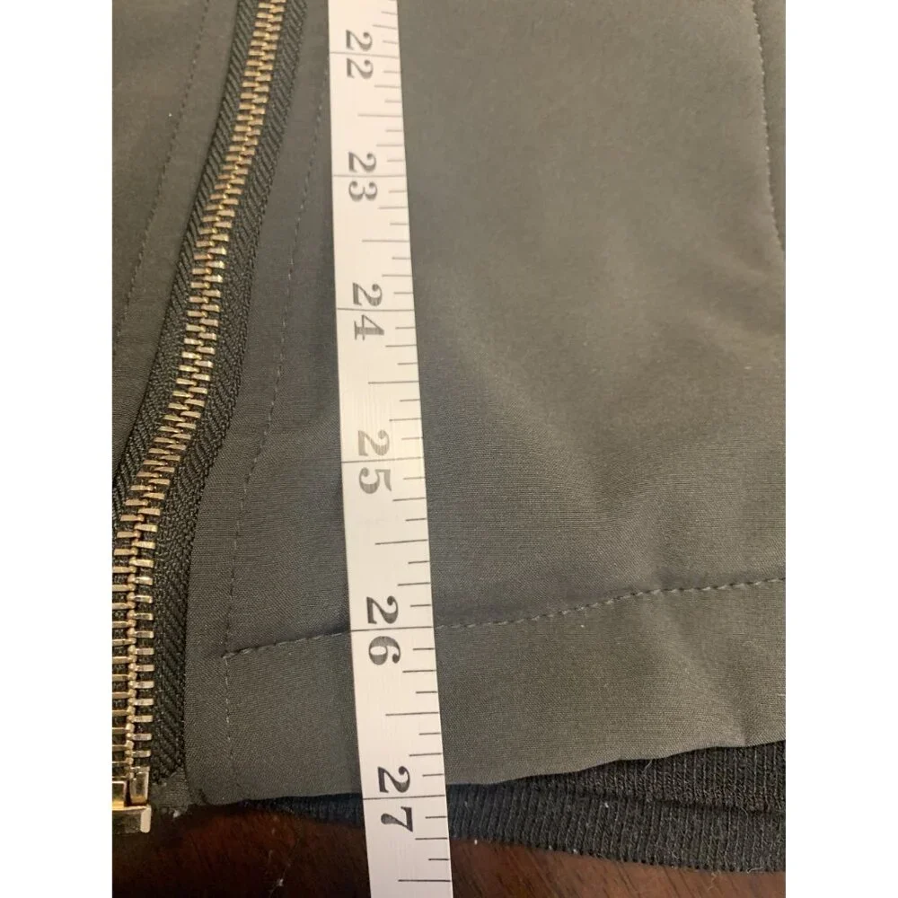 Guess Soft Shell Hooded Green Zip Jacket Size‎ L